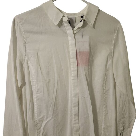 #79 Cabi White Button Up Blouse, Size S NEW w/Tag - Picture 3 of 11